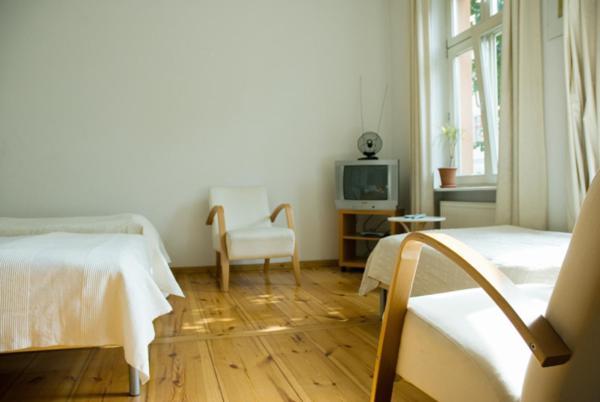 Apartment Und Zimmervermietung Am Park Потсдам Номер фото